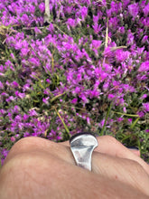 Load image into Gallery viewer, Sterling Silver Stripe Down the Middle  Ring
