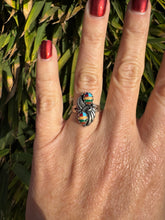 Load image into Gallery viewer, Navajo Inlay Ring
