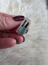 Load image into Gallery viewer, Two Inlay Lines Ring
