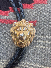 Load image into Gallery viewer, Lion Bolo Tie Necklace
