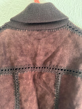 Load image into Gallery viewer, 1970s CJ Fashion Split Brown Suede Jacket
