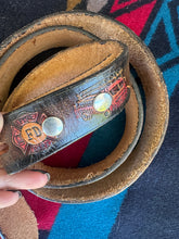 Load image into Gallery viewer, Vintage Firefighters Always Put Out the Fire Leather Belt
