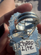 Load image into Gallery viewer, Brain Jones Navajo Large Charoite Ring
