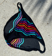 Load image into Gallery viewer, 1970&#39;s Rainbow Two Piece Bathing Suit
