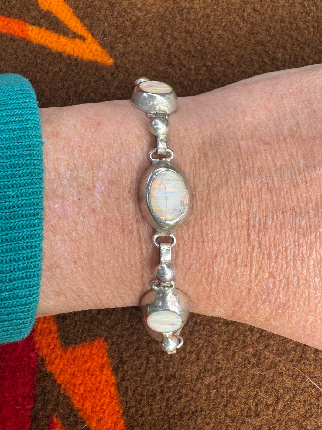 Opal Link Bracelet