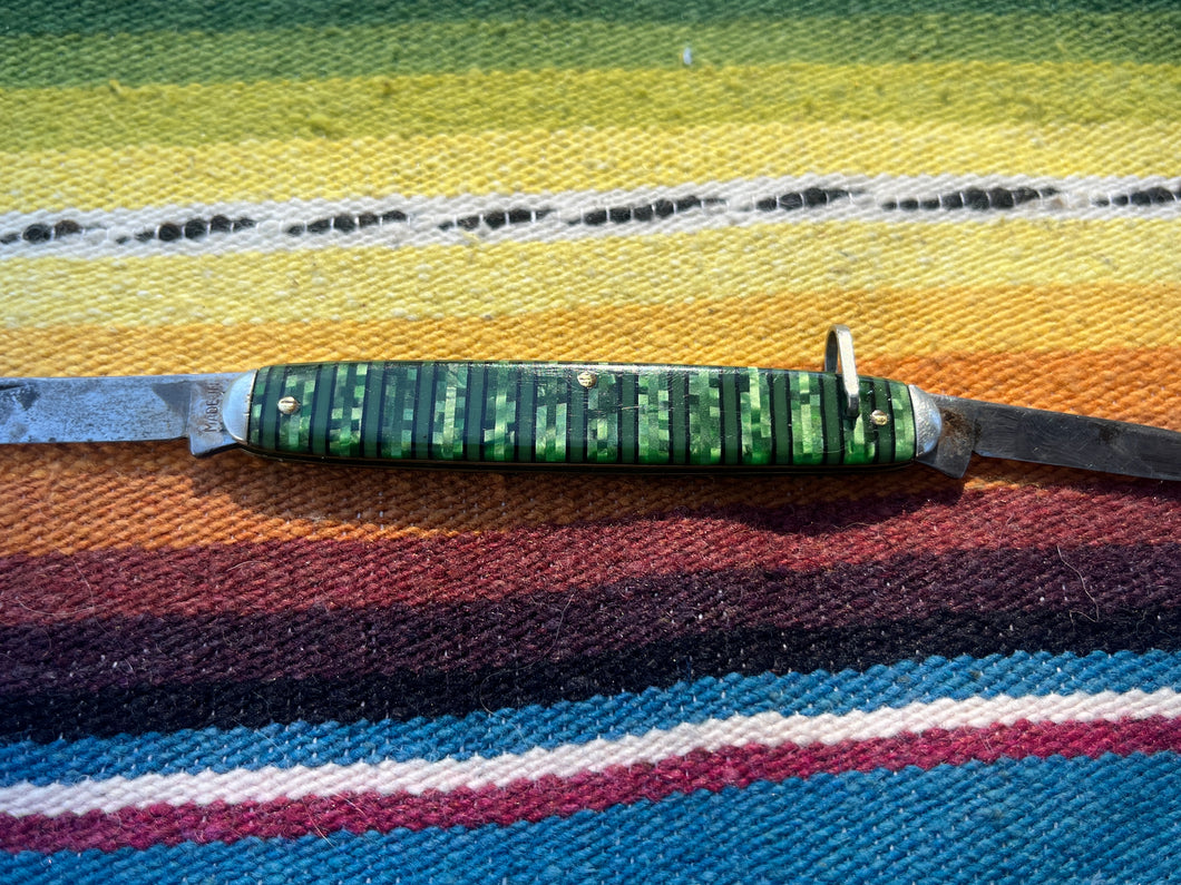 Vintage Inlay Pocket Knife