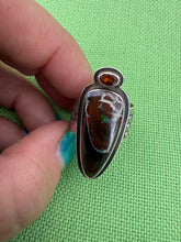 Load image into Gallery viewer, Bounder Opal Garnet Stone Ring
