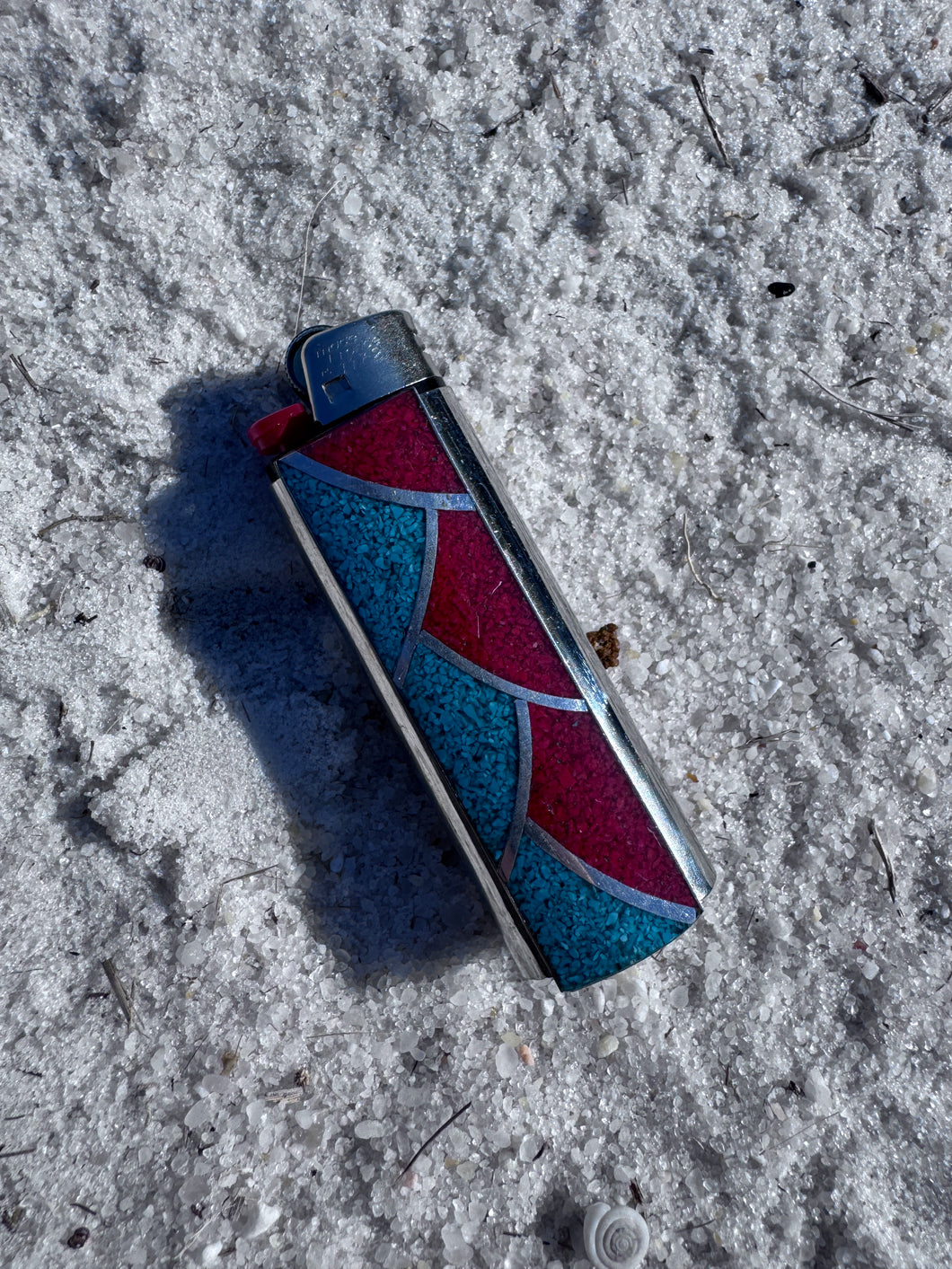 1970s Southwest Lighter Case