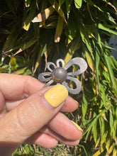 Load image into Gallery viewer, 1970s Flower Sterling Silver Ring
