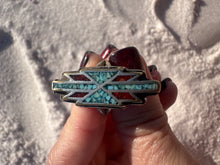 Load image into Gallery viewer, Crushed Stones Pawn Ring
