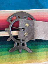 Load image into Gallery viewer, Vintage 1970s Nautical Suede Belt

