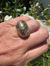 Load image into Gallery viewer, Vintage Heirloom Dome 18k Gold Diamond Ring
