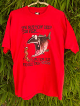 Load image into Gallery viewer, Its Not How Deep You Fish….T-shirt
