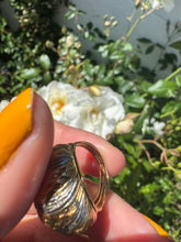 Load image into Gallery viewer, Vintage Heirloom Dome 18k Gold Diamond Ring
