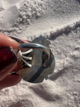 Load image into Gallery viewer, Large Druzy Quartz Ring
