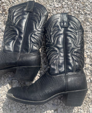 Load image into Gallery viewer, Western All American Made Black Boots
