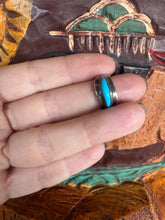 Load image into Gallery viewer, Turquoise Wave Ring
