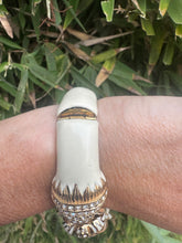 Load image into Gallery viewer, Cougar Ciner Enamel Pave Swarovksi Crystal Rhinestones Bracelet
