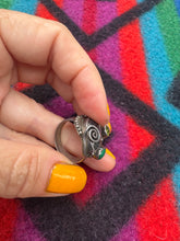 Load image into Gallery viewer, Abstract Abalone Sterling Silver Ring
