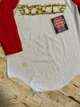 Load image into Gallery viewer, 1985 Y &amp; T Mean Streak World Tour Baseball Shirt
