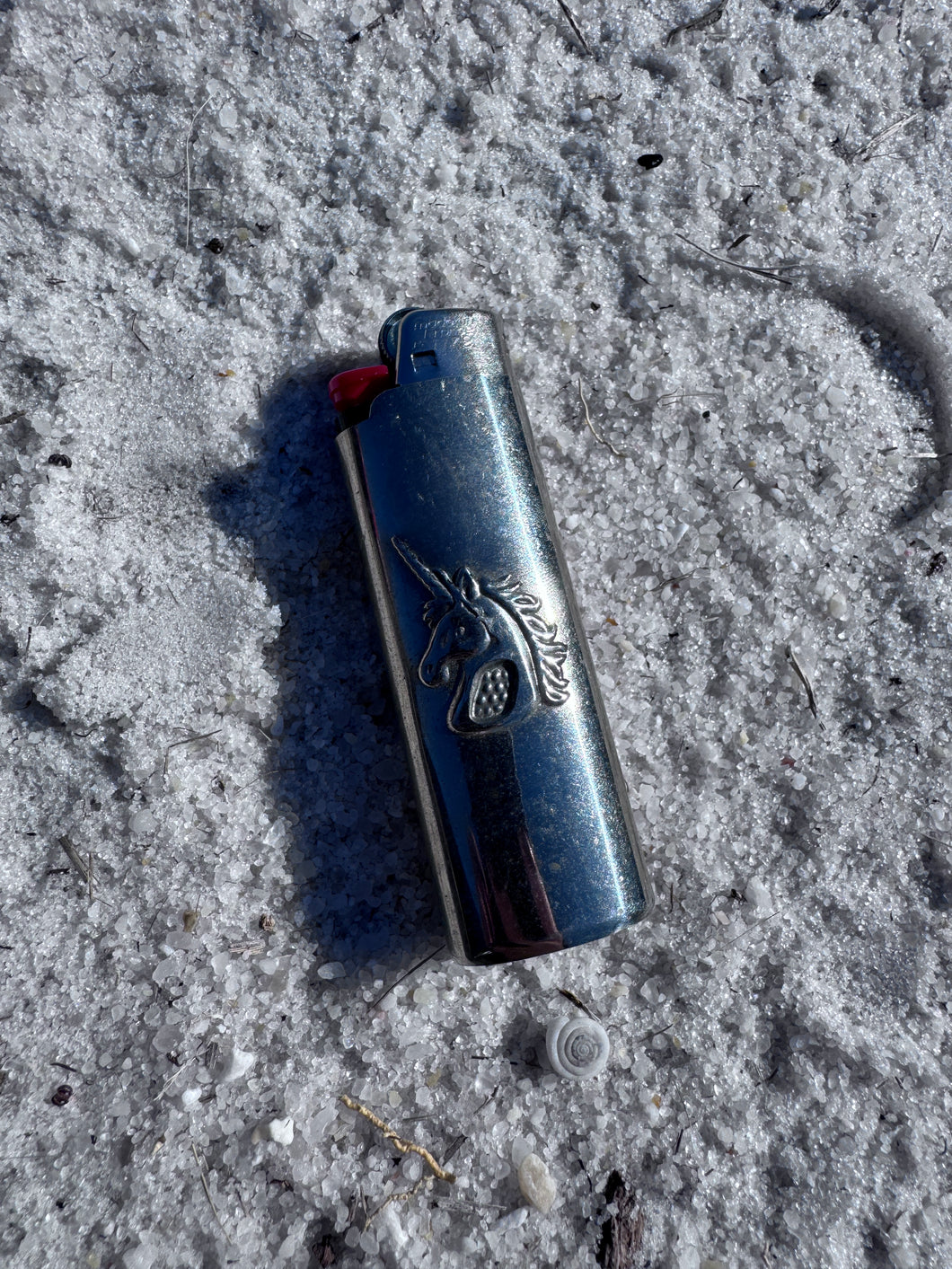 Vintage Unicorn Lighter Case