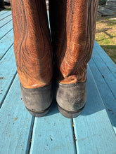 Load image into Gallery viewer, Tony Lama Leather Brown Cowboy Boots-Women Size 7.5
