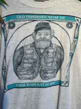 Load image into Gallery viewer, Old Fisherman Never Die Their Rods ..... Shirt
