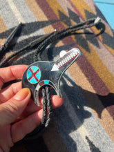 Load image into Gallery viewer, Zuni Bear Bolo Necklace
