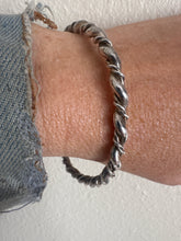 Load image into Gallery viewer, Navajo Sterling Bangle Bracelet
