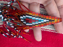 Load image into Gallery viewer, Handbeaded Native American Dangling  Earrings
