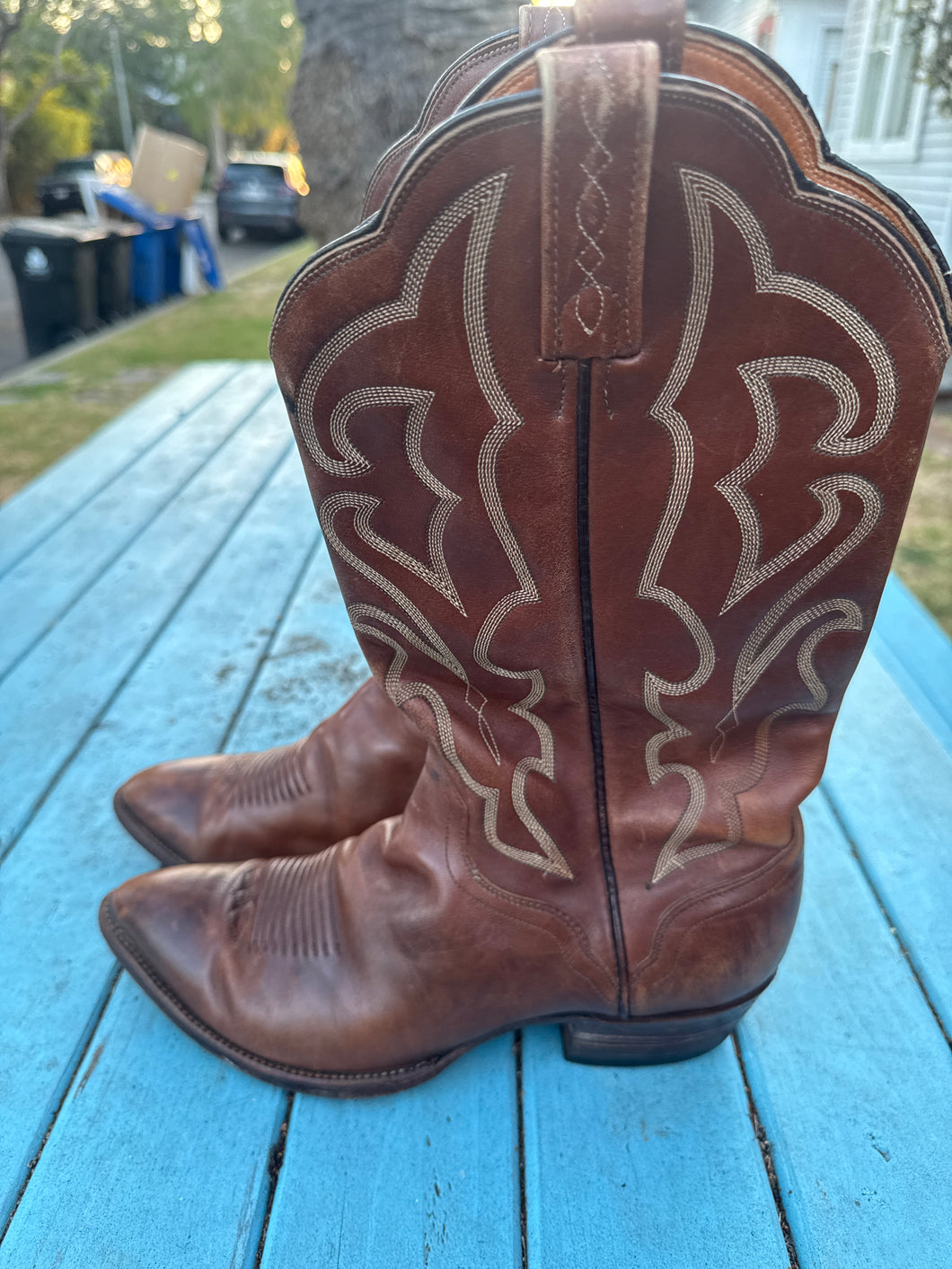 Classic Brown Cowboy Boots