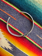 Load image into Gallery viewer, Heart Silver Cuff Bracelet
