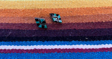 Load image into Gallery viewer, Diamond Inlay Earring Studs
