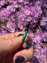 Load image into Gallery viewer, Malachite Inlay Band Ring

