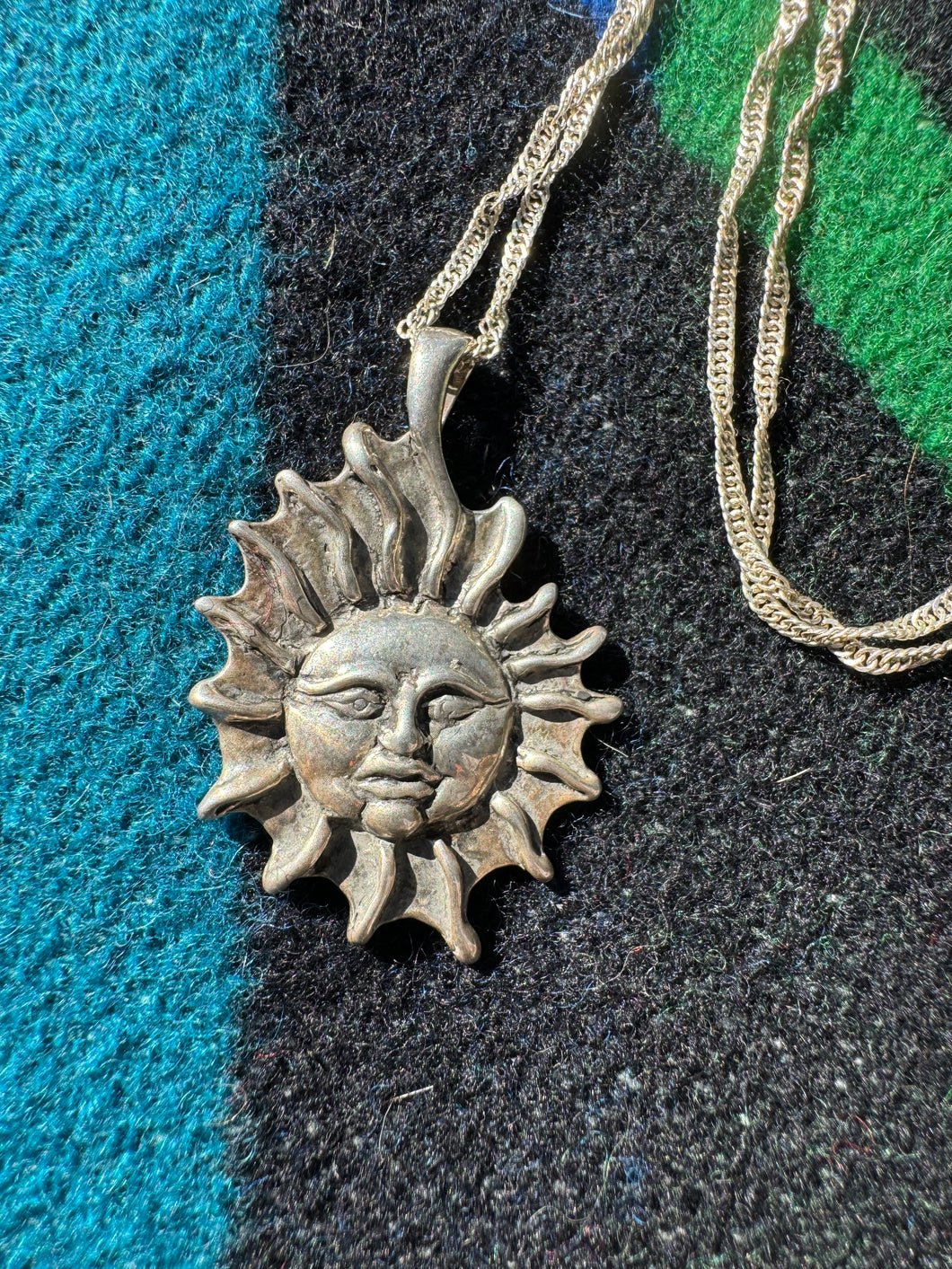 Sun and Moon Flip  Necklace