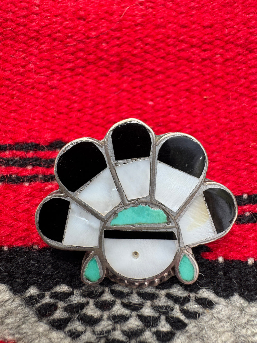 Zuni Chief Pendant Brooch