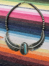 Load image into Gallery viewer, Open Feather Wing Necklace
