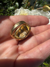 Load image into Gallery viewer, Vintage Heirloom Dome 18k Gold Diamond Ring
