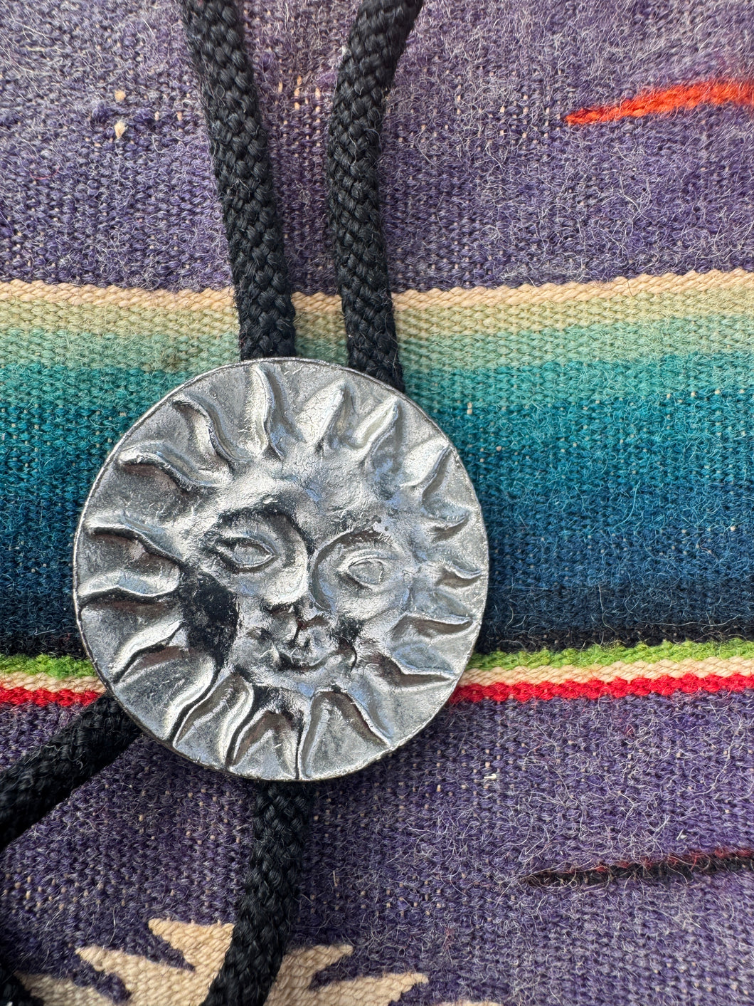 Sun Bolo Tie Necklace