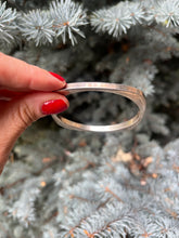 Load image into Gallery viewer, Sterling Silver Solid Bangle Bracelet
