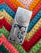 Load image into Gallery viewer, Vintage Western Cowboy Boot Design Money Clip
