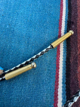 Load image into Gallery viewer, 1980s Rhinestone Bolo Tie Necklace
