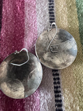 Load image into Gallery viewer, Concho Round Sterling Silver Earrings
