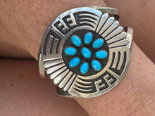 Load image into Gallery viewer, Rosco Scott Navajo Turquoise Cuff Bracelet
