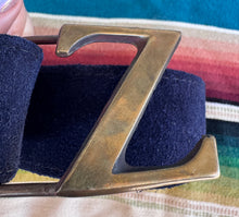 Load image into Gallery viewer, Vintage 1970's Z Suede Belt
