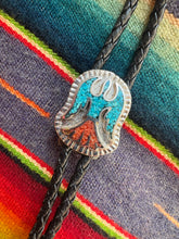Load image into Gallery viewer, Phoenix Bolo Tie Necklace
