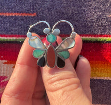 Load image into Gallery viewer, Zuni Butterfly Pawn Ring
