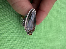 Load image into Gallery viewer, Bounder Opal Garnet Stone Ring
