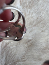 Load image into Gallery viewer, Onyx Oval Double Band Ring
