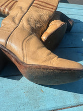 Load image into Gallery viewer, Justin Two Tone Leather Cowboy Boots-Women Size 6
